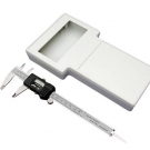 Hand-Gehäuse 235 x 130 x 34 ABS Grau Hammond Electronics 1592ETSDGY